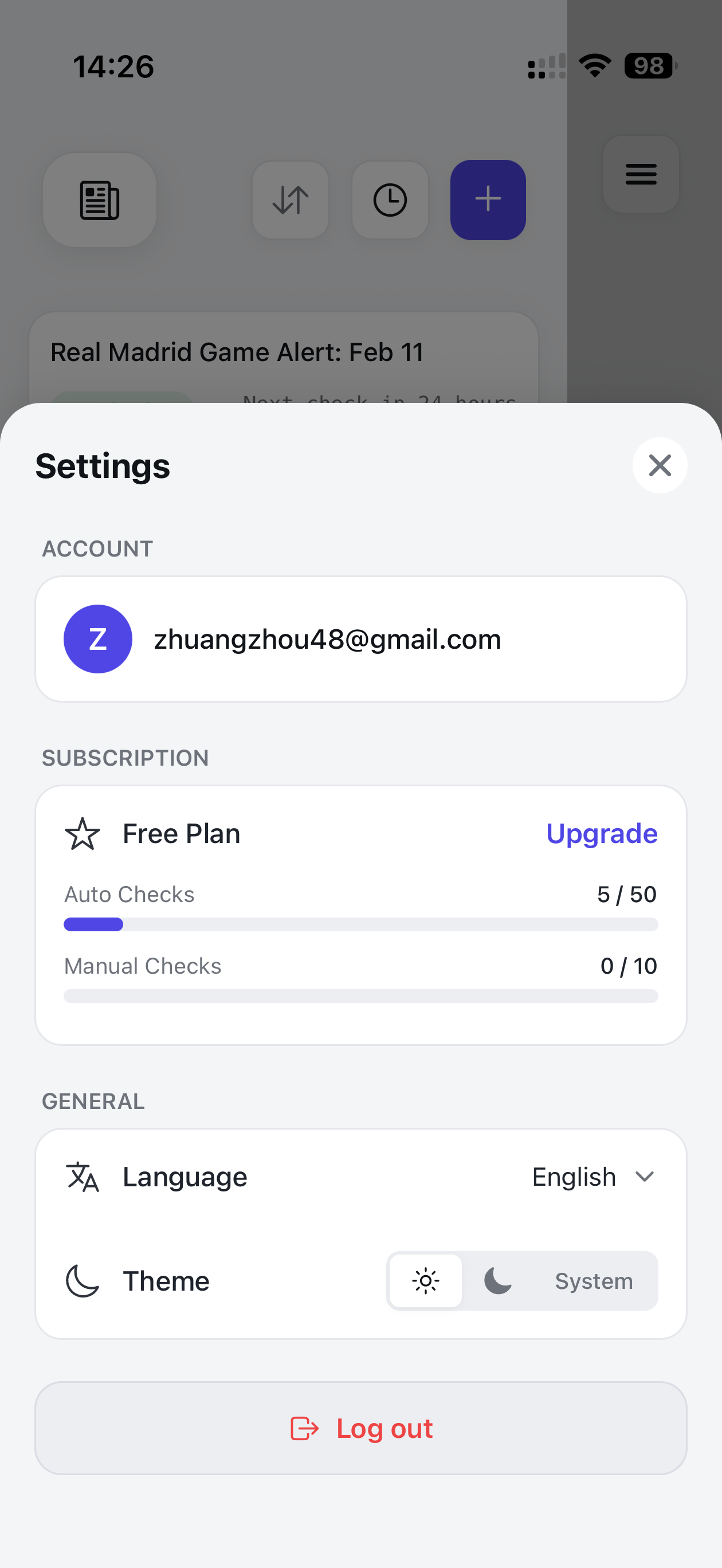 Settings - Customize your experience